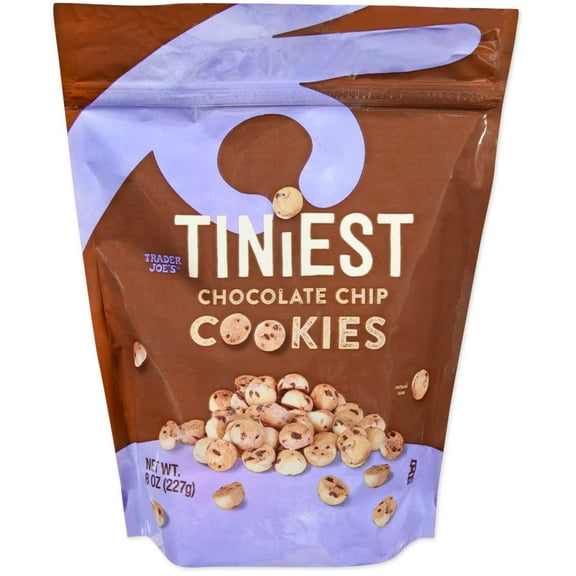 Trader Joe's Tiniest Chocolate Chip Cookies 8 oz