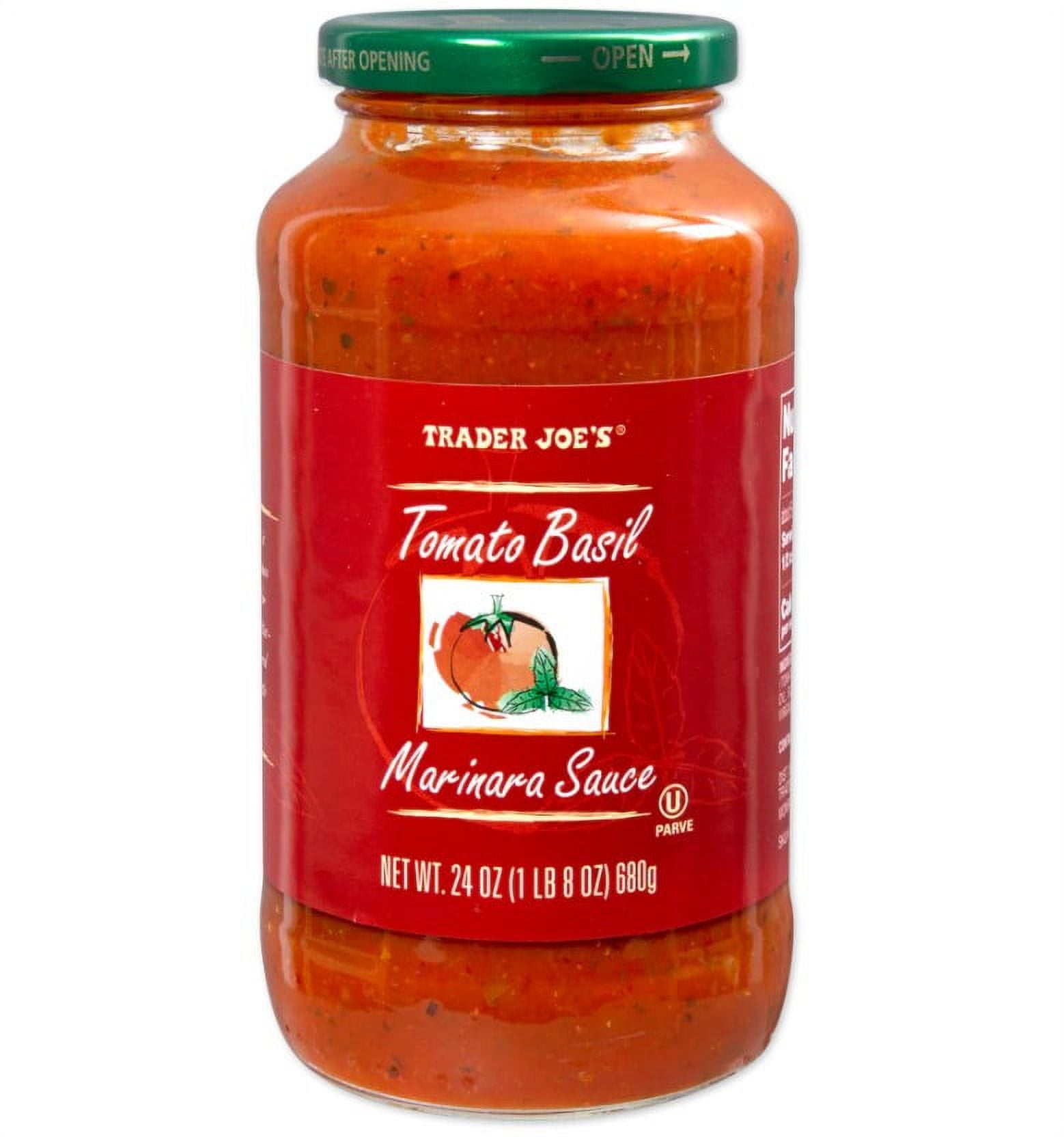 Trader Joe's Tomato Basil Marinara Sauce, 24 Ounce