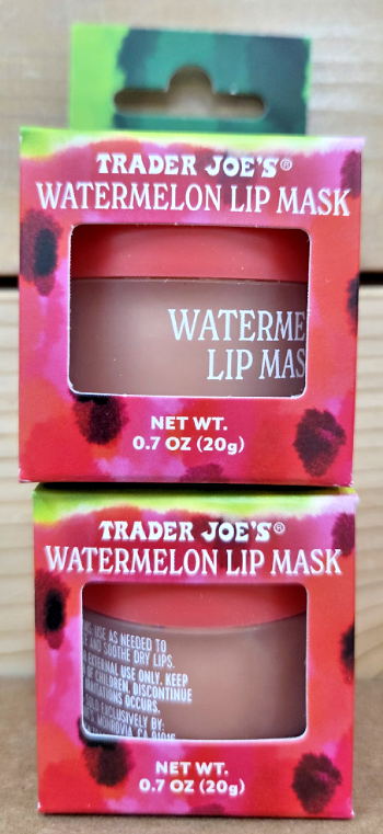 Trader Joe's Watermelon Lip Mask 0.7oz 20g (2 Jars)