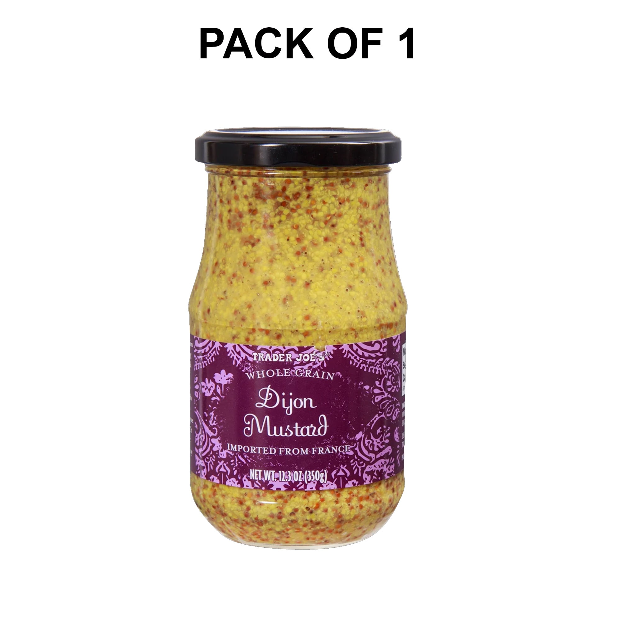 Trader Joe's Whole Grain Dijon Mustard, Imported from France, 12.3 oz 1