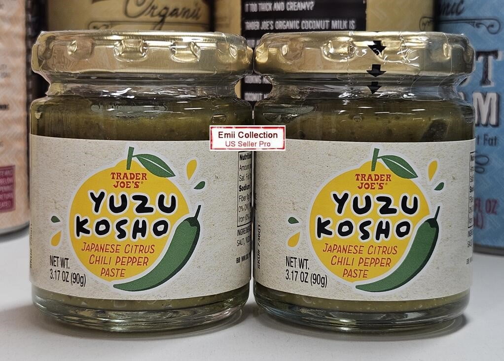 Trader Joe's YUZU KOSHO Japanese Citrus Chili Pepper Paste