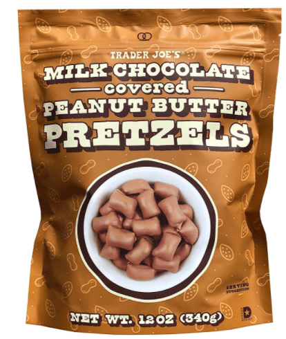 Trader Joe'ssss Milk Chocolate Covered Peanut Butter Pretzels 12 Oz - 2 PACK