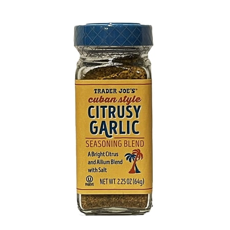 Trader Joe's Cuban Style Citrusy Garlic Seasoning Blend, 2.25 Oz