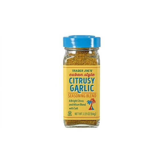 Trader Joe's Cuban Style Citrusy Garlic Seasoning Blend, 2.25 Oz