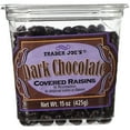 thumbnail image 1 of Trader Joes Dark Chocolate Covered Raisins, 1 of 3