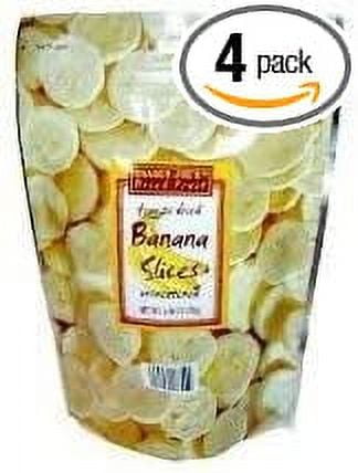 Trader Joes Freeze Dried Bananas (4 Pack)
