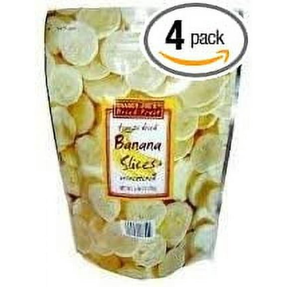 Trader Joes Freeze Dried Bananas (4 Pack)