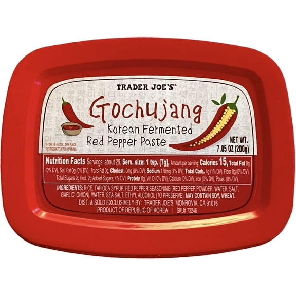 Trader Joes Gochujang Korean Fermented Red Pepper Paste (Pack Of 1)