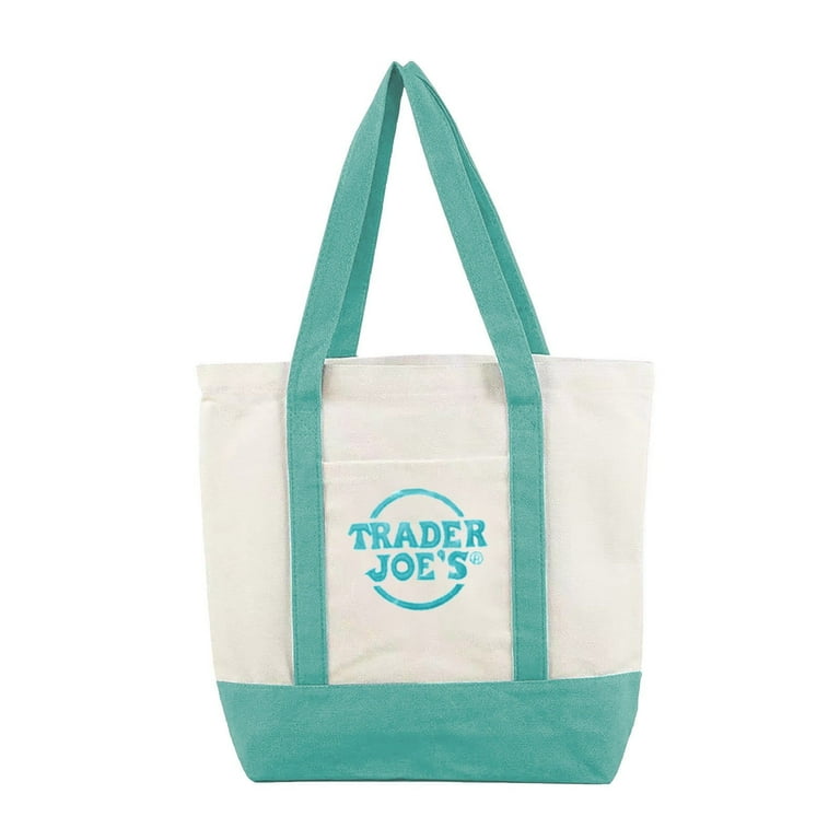 新作TRADER JOE'S MINI CANVAS TOTE BAG NEW Trader Joe's Mini Canvas Tote Bag Reusable Limited