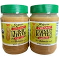 thumbnail image 1 of Trader Joes Organic Peanut Butter Creamy Salted Valencia 1 Lb (Case Of 2), 1 of 5