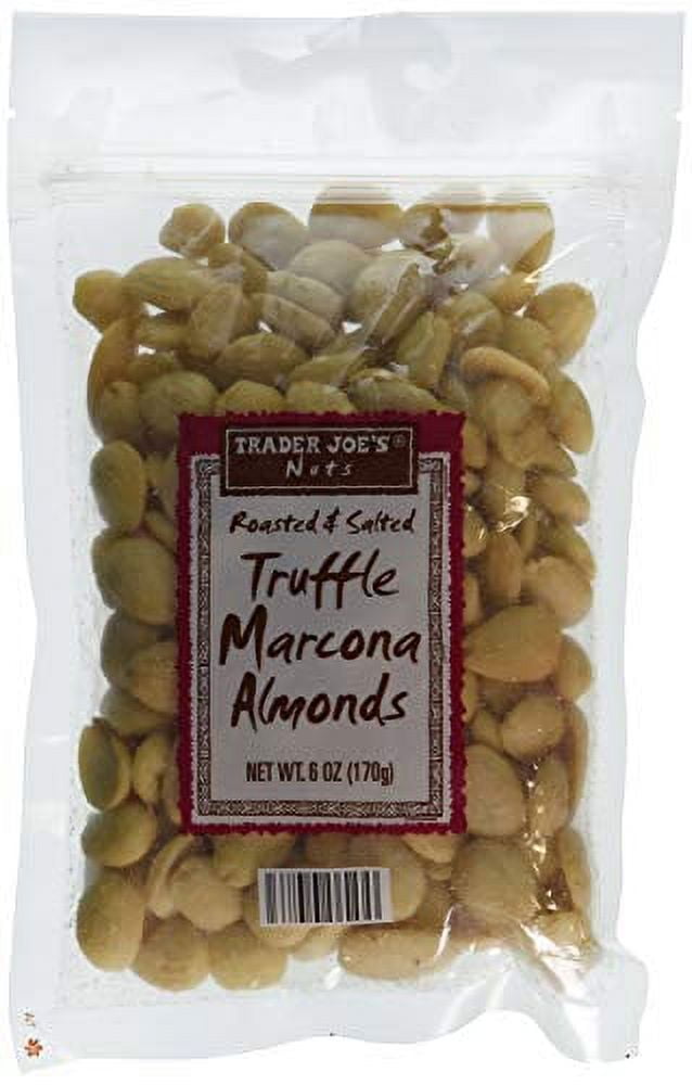 Trader Joes Roasted & Salted Truffle Marcona Almonds, Set Of 2