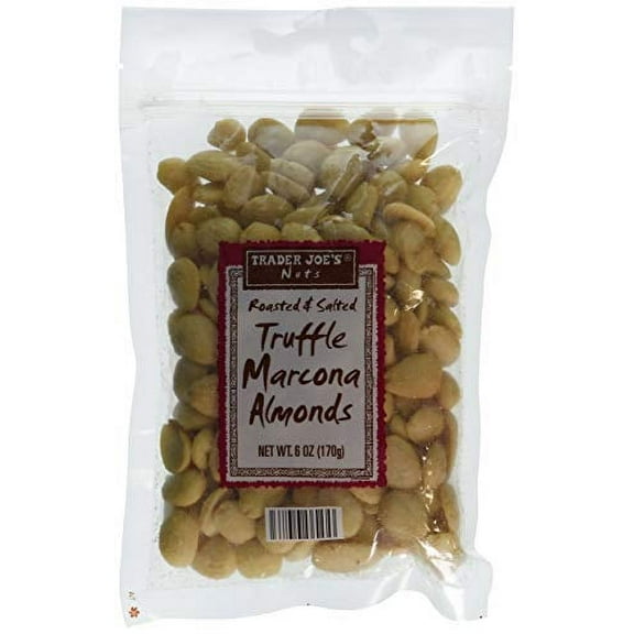 Trader Joes Roasted & Salted Truffle Marcona Almonds, Set Of 4