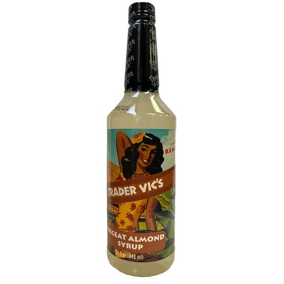 Trader Vic's Orgeat PET Syrup cs 12/32 oz
