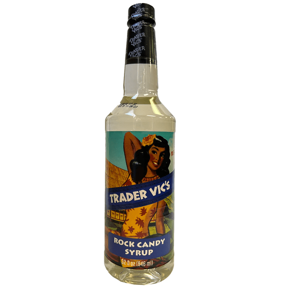 Trader Vic's Rock Candy PET Syrup cs 12/32 oz