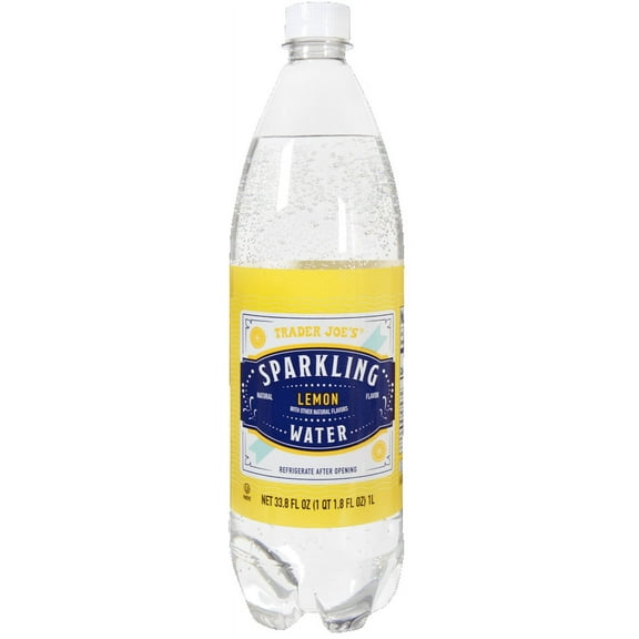 Trader joe's Lemon Sparkling Water 1 L - 1 Pack