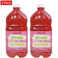 thumbnail image 1 of Trader joe's Organic Strawberry Lemonade 64 Fl Oz - 2 pack, 1 of 3