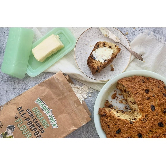 Trader joe's Organic Unbleached All-Purpose Flour 5 Lb - 1 Pack