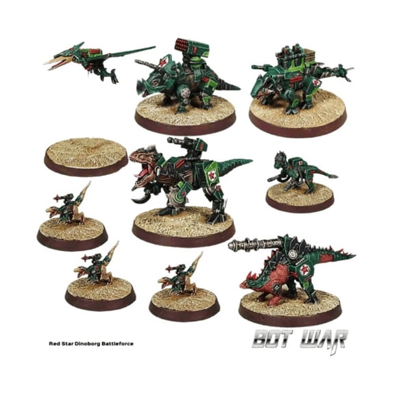 Traders Galaxy Dinoborg Battleforce Starter Box New