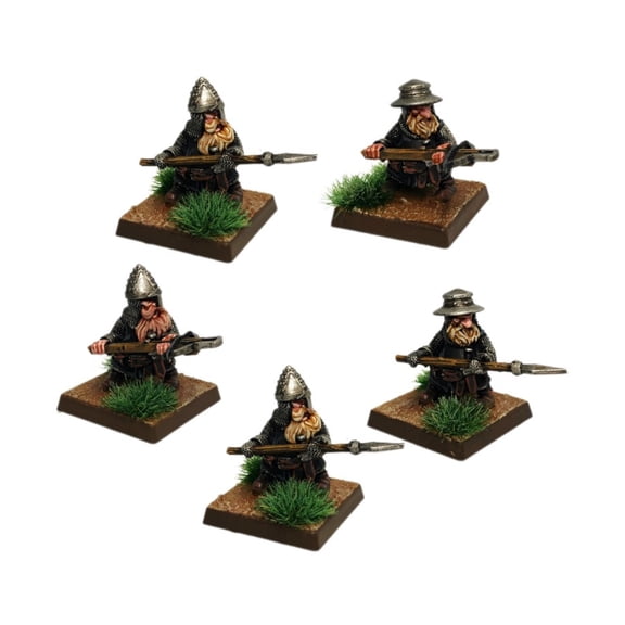 Trader's Galaxy Dwarf Warriors Forward Facing New