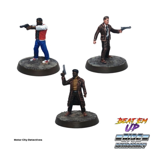 Trader's Galaxy Motor City Police - Detectives New