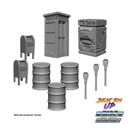 Trader's Galaxy Resin Street Terrain New