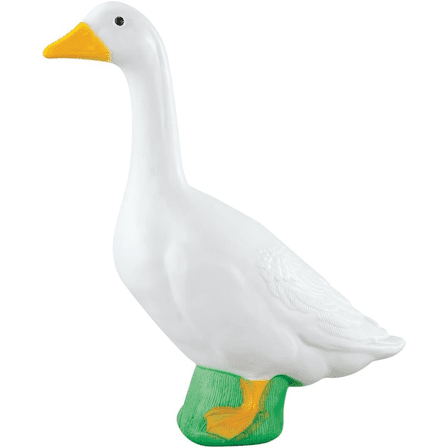 Traders Large White Goose by GagglevilleTM, Plastic Garden Décor, 23” High