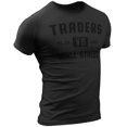 thumbnail image 1 of Traders vs Wall Street Shirt - Individual Investors vs. Hedge Funds T-Shirt (3. Traders vs Wall Street Black on Black, X-Large), 1 of 4