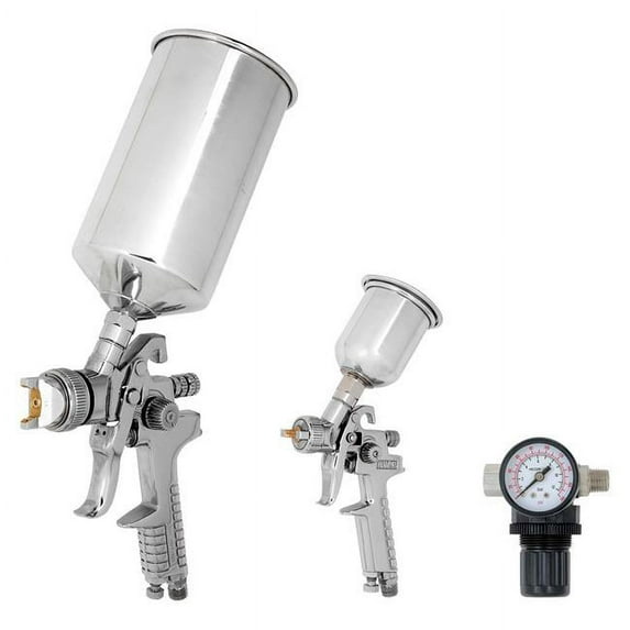 TradesPro 3 Pc. Hvlp Paint Spray Gun Set - 837234