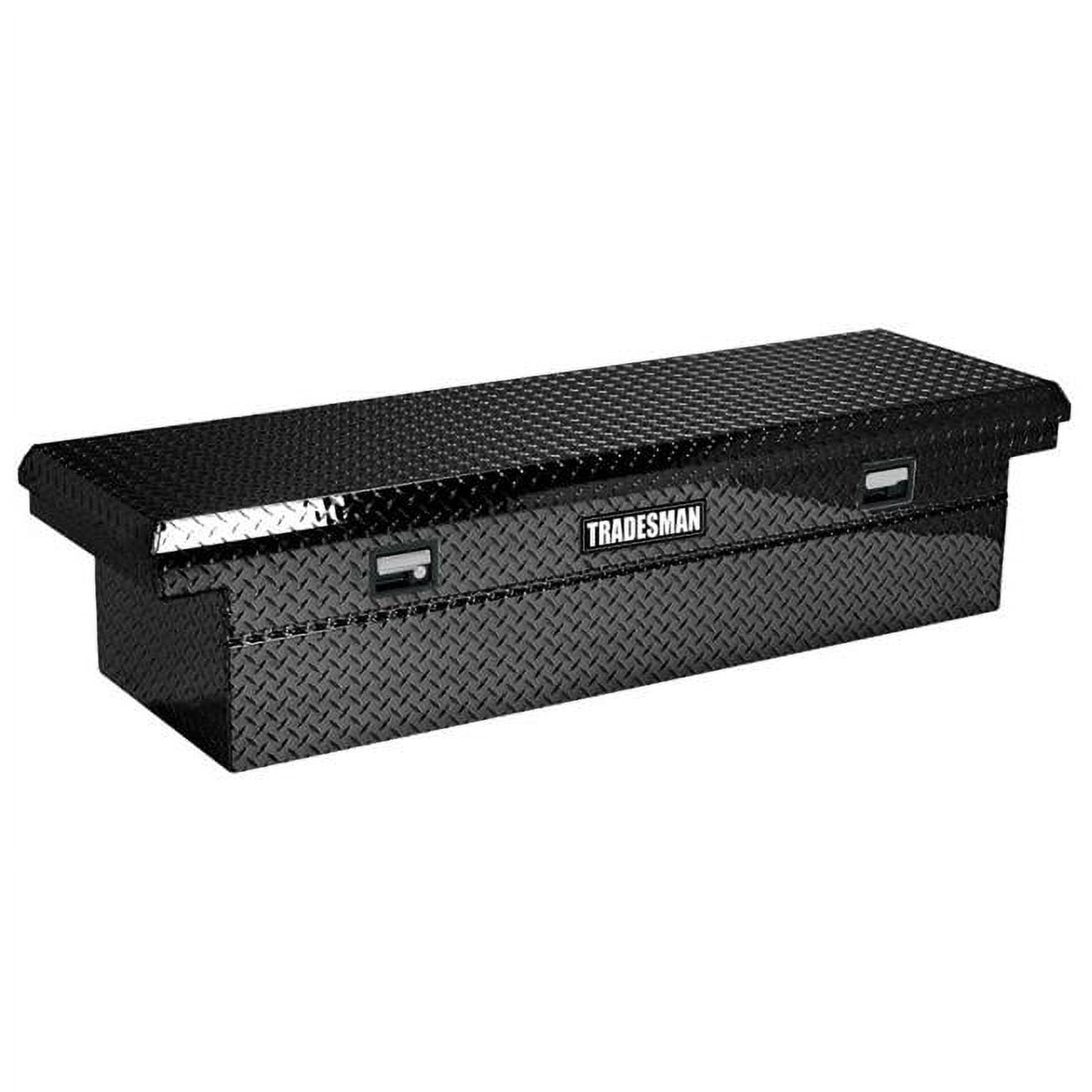 Black Low Profile Truck Tool Box