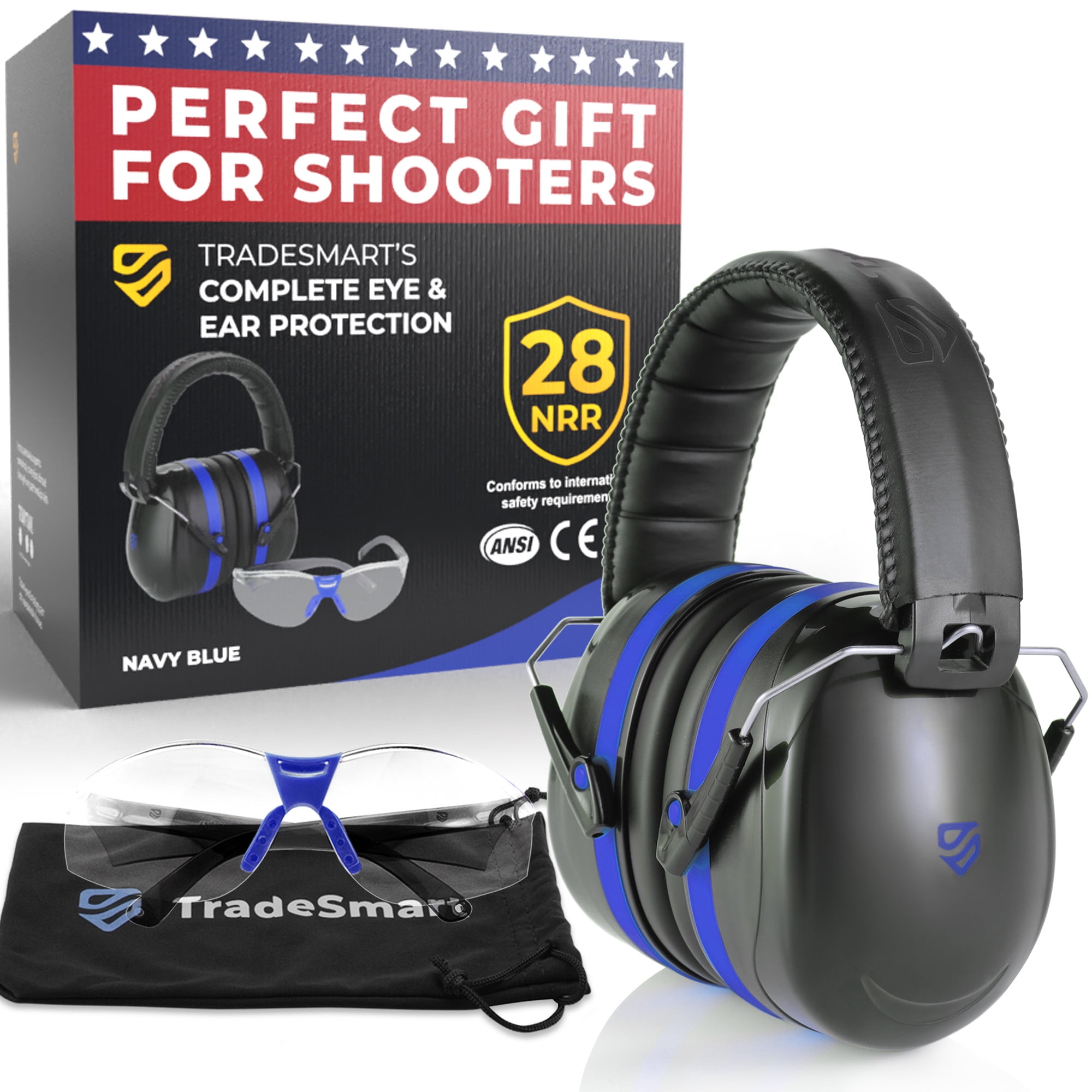 Tradesmart Hearing Protection for Shooting Range Ear and Eye