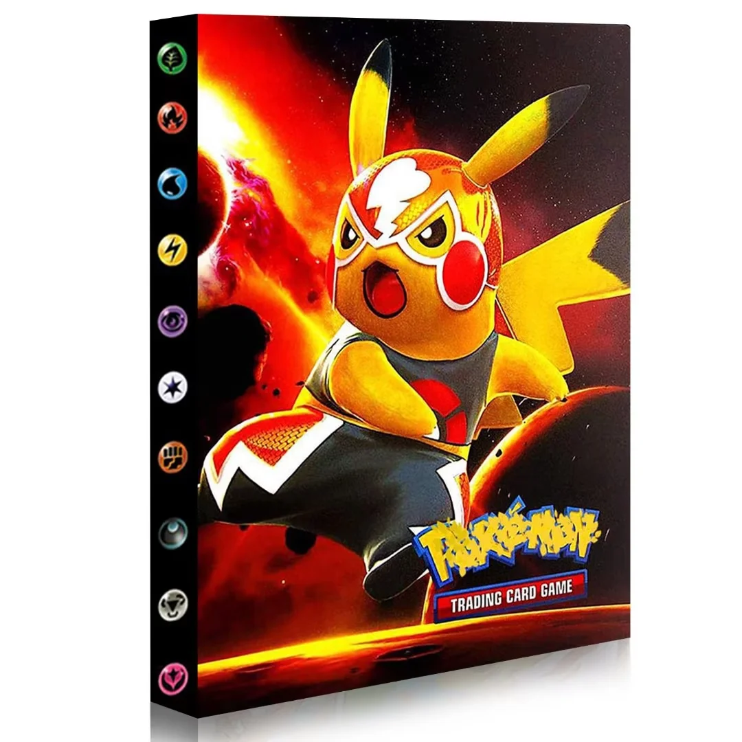 Trading Card Binder 4 Pocket Card Storage Collector Holder Binder Fits trading-card-binder-4-pocket-card-storage-collector-holder-binder-fits