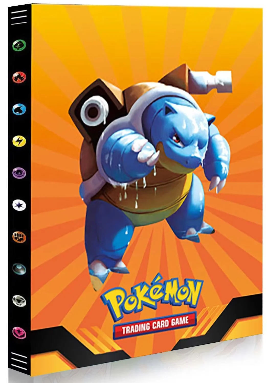 Trading Card Binder, 4 Pocket Card Storage Collector Holder Binder Fits