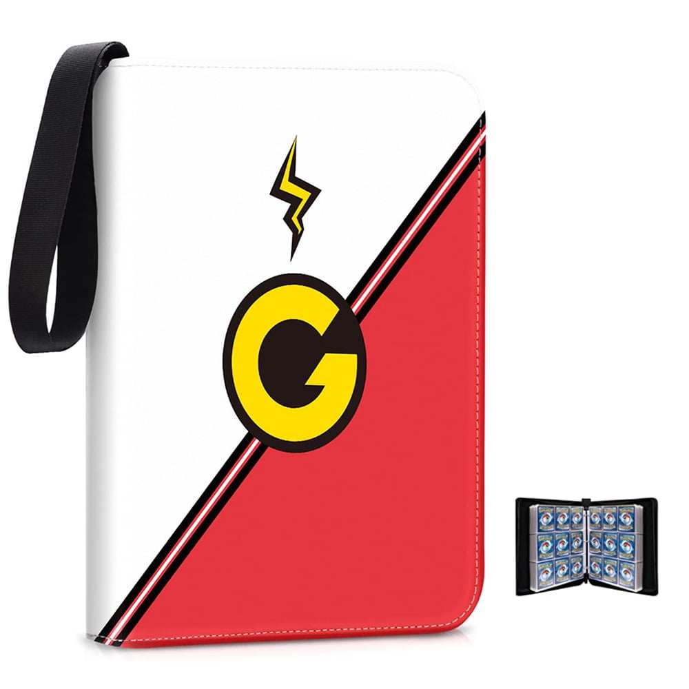 Trading Card Binder, 4 Pocket Card Storage Collector Holder Binder Fits