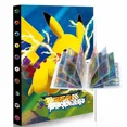 thumbnail image 1 of Trading Card Album 4-Pocket, 30-Page Card Holder Portfolio, 240 Pockets Collection Card Storage, Protective Sleeves Folder, for MTG Baseball Football Play Cards Binder (MM6), 1 of 5