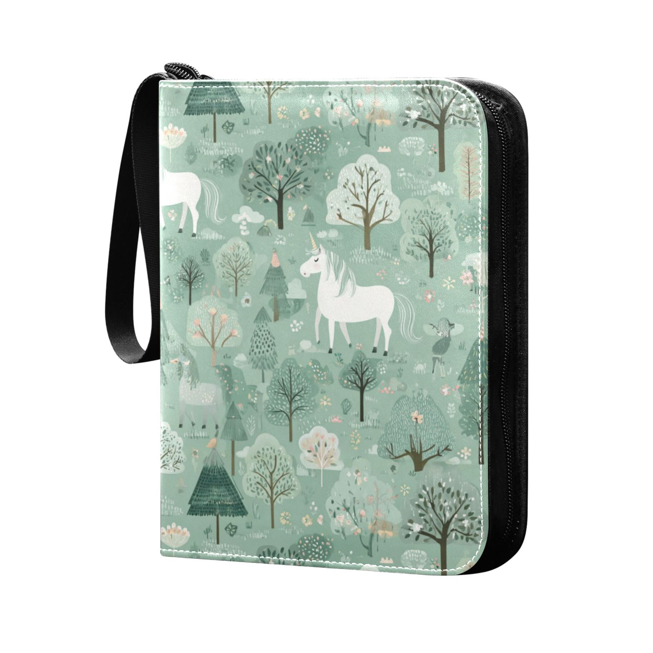 mint green binder card 4-Pocket Exo-Tec® Zip Binder Mint Green – Vault X US