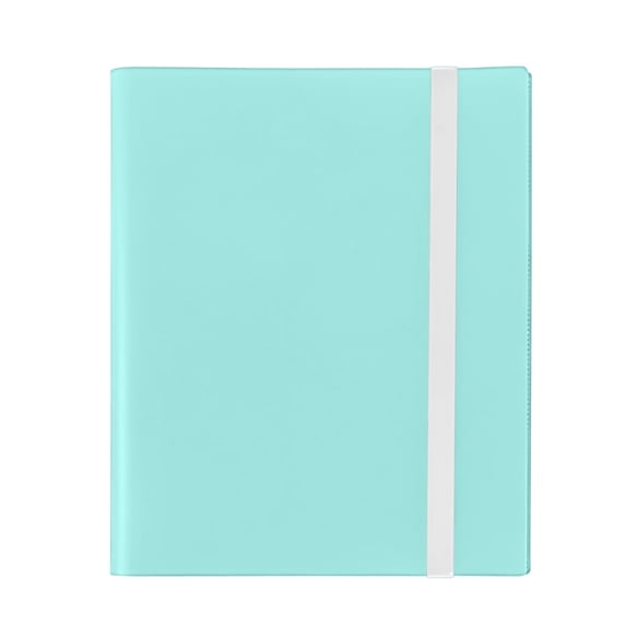 Trading Card Binder 9 Pocket - 360 Side-Loading Card Album with Straps - Sports Card Holder for Football Baseball Basketball - Large Capacity Collectible Card Storage for MTG Pokemon