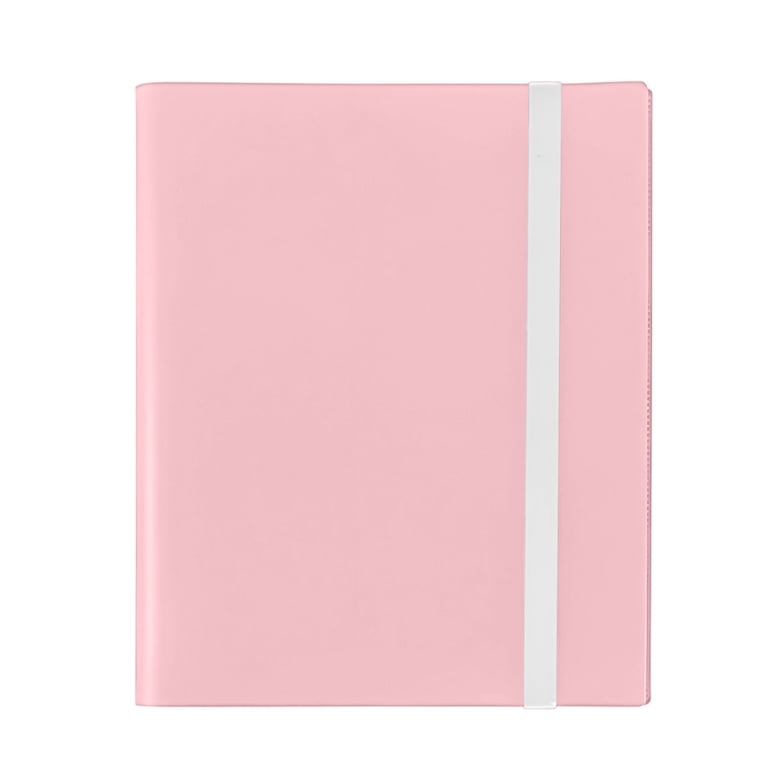 side loading card binder pages Vault X 9 Pocket Sideloading for 3 Ring (50 Pack) 900 Cards, Double-Sided A4, Storage for Trading Cards (Black) : Toys & Games loading pockets and archival Side Loading 18-Pocket Pro Pages