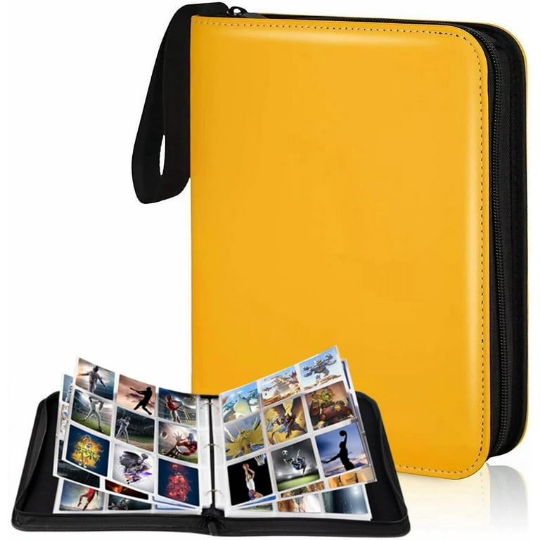 Football Card Binder - 9 Pocket Pages, Holds Up To 900 Trading Cards