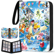 Trading Card Binder 900 Pockets, 50 Pages 9 Pocket Premium Card Album Folder with 50 Double-Card Collection Collector's Book Gift for Children