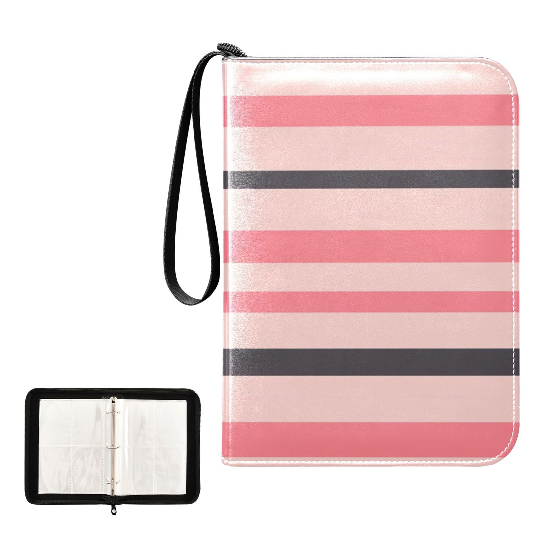 pokemon card binder leather Amazon.com: Candy Pastel Color Card Binder 4 Pocket Trading Card Binder  Portable Cards Collection Book with Zipper : Toys & Games