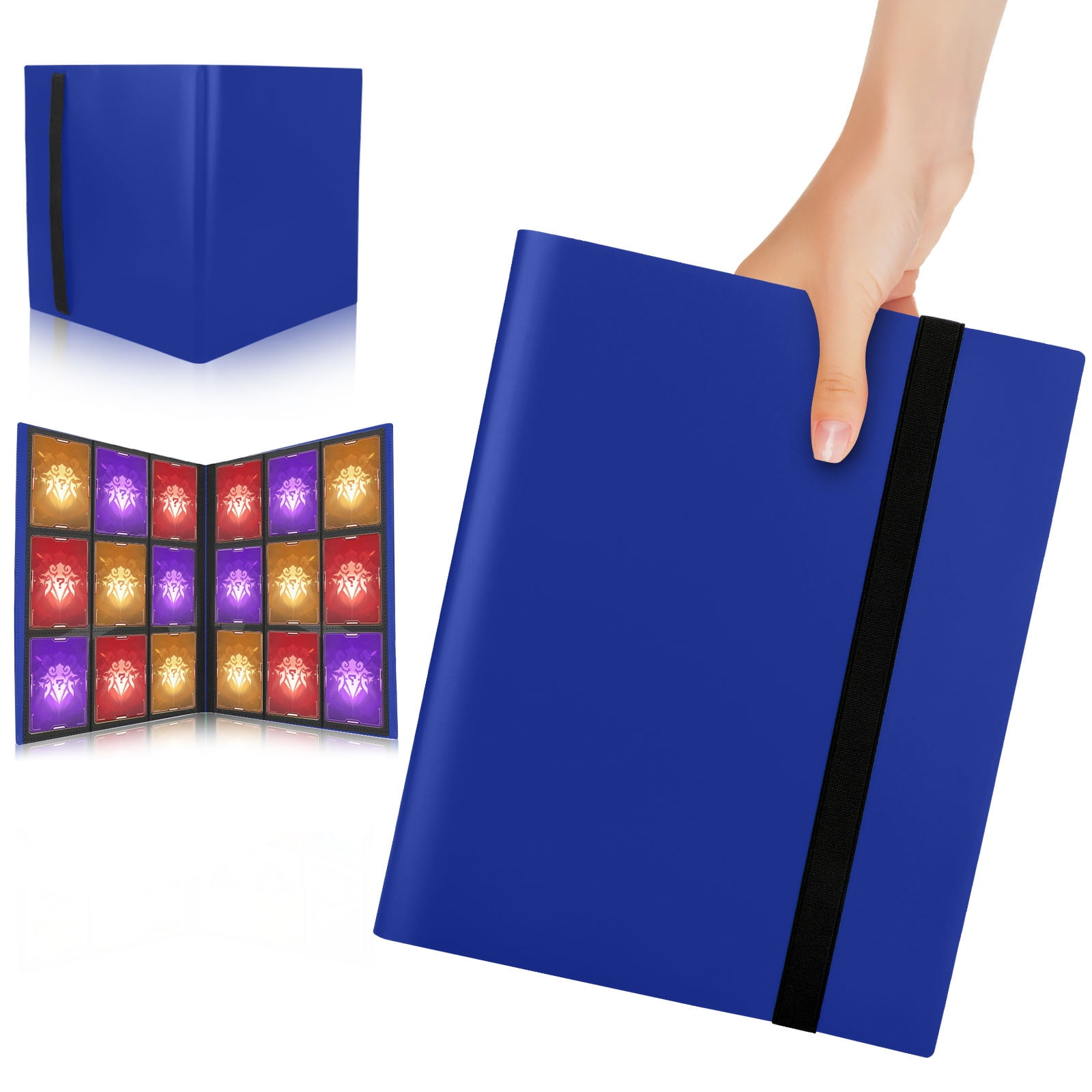 Trading Card Binder for Baseball Cards, EEEkit Trading Card Sleeves