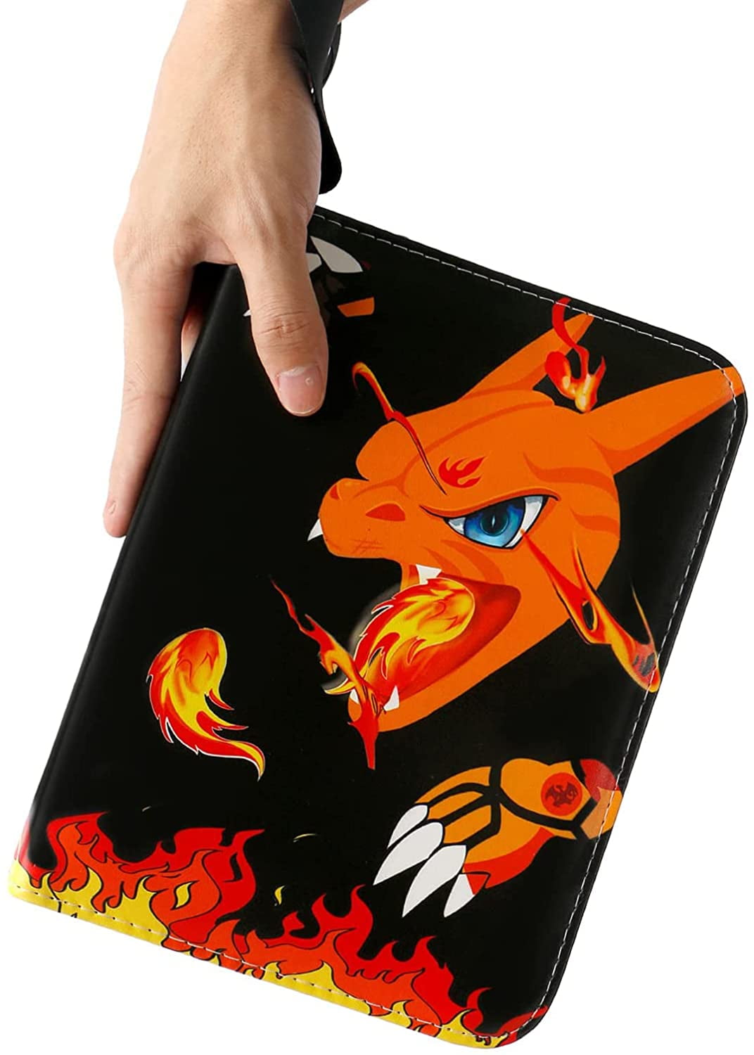 pokemon card book holder walmart binder Ultra Pro Premium Snap Binder 4-Pocket Pokemon Red Transparent Sleeves The card sleeve is made of transparent polypropylene Trading Card Binder for Pokemon