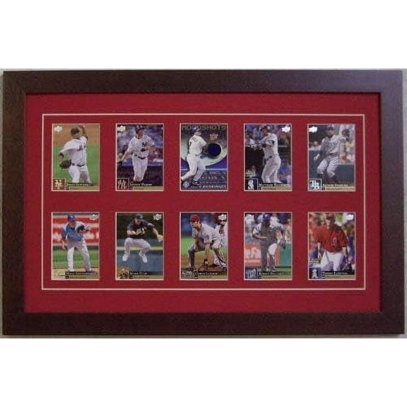 Trading Card Display Frame--10 Cards