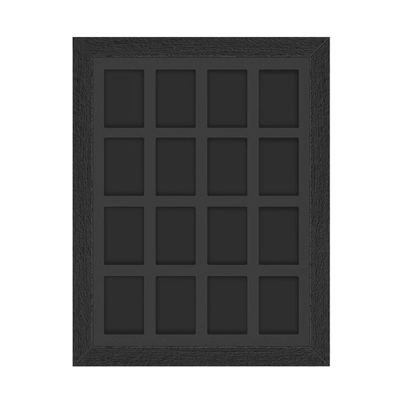 Trading Card Display Frame,Hold 16 Cards 35-180PT Sports Card Display Frame for Basketball Football Cards