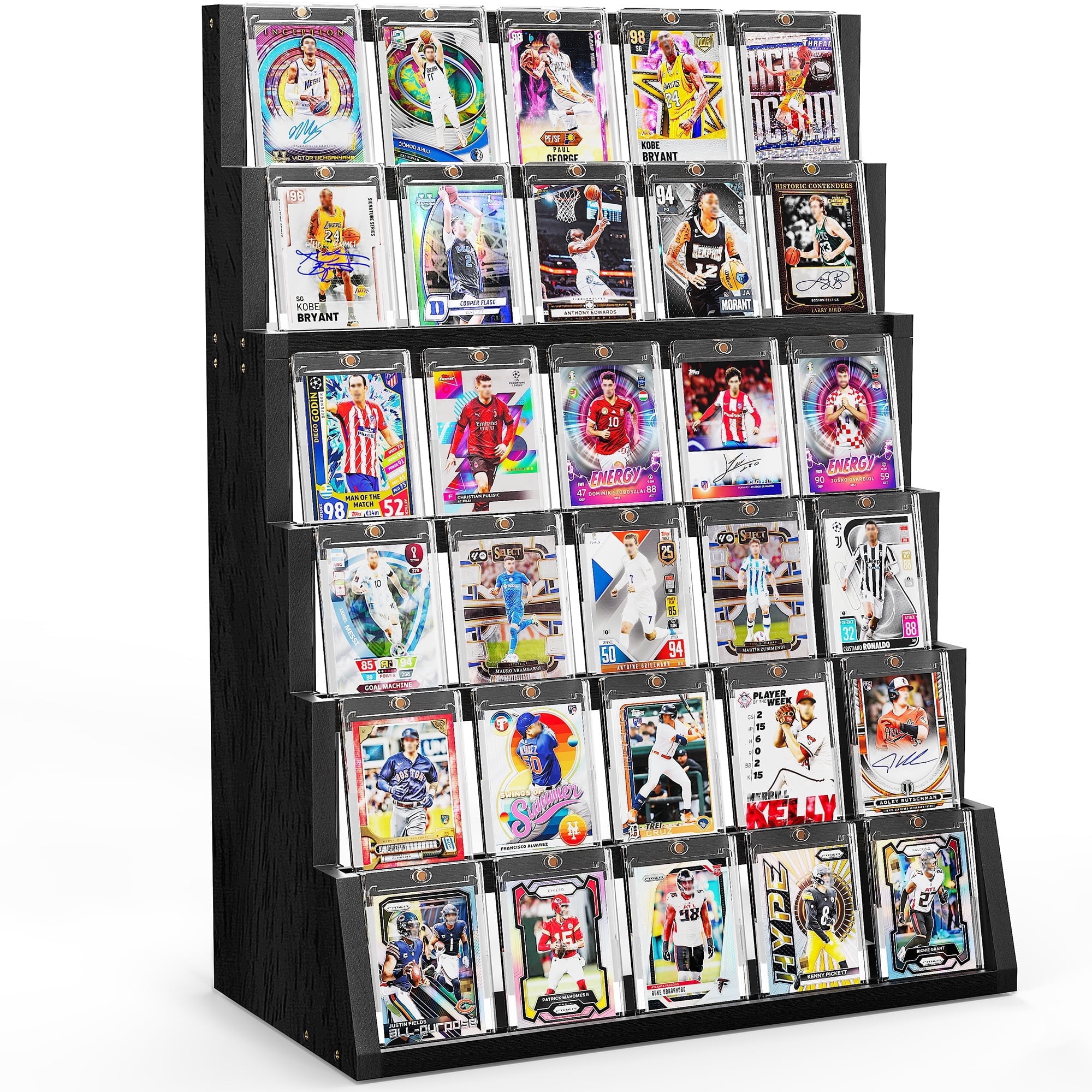graded card stand PSA Stands (10ct) turning your display more attractive than ever Sfugno 3 Tier Trading Card