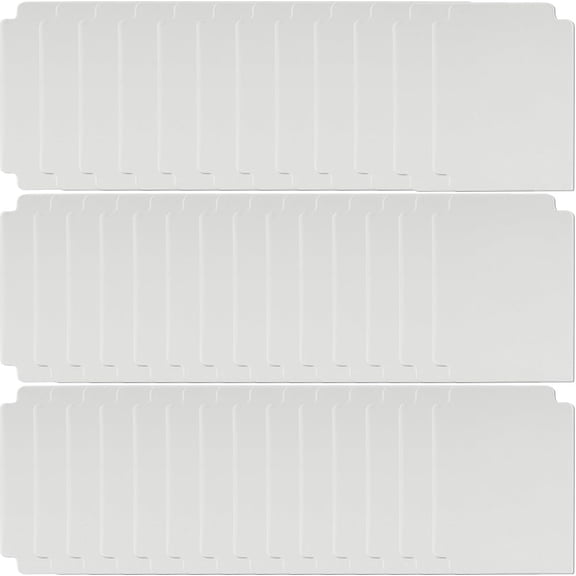 Trading Card Dividers Transparent Plastic Card Separators 40sheets 2.75 x 3.7 Inch