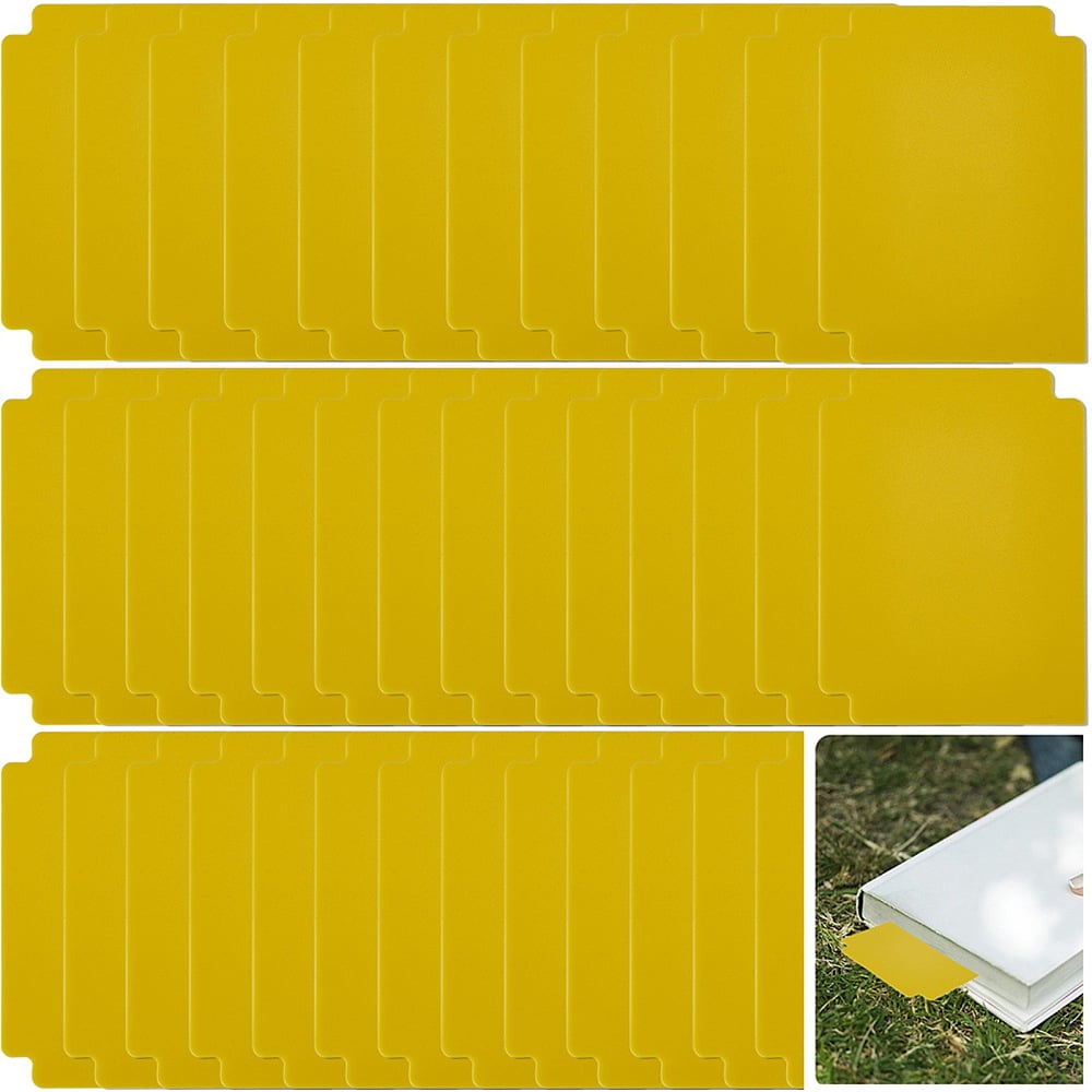 Trading Card Dividers Yellow Card Separator Card Sorting Tray Plastic ...