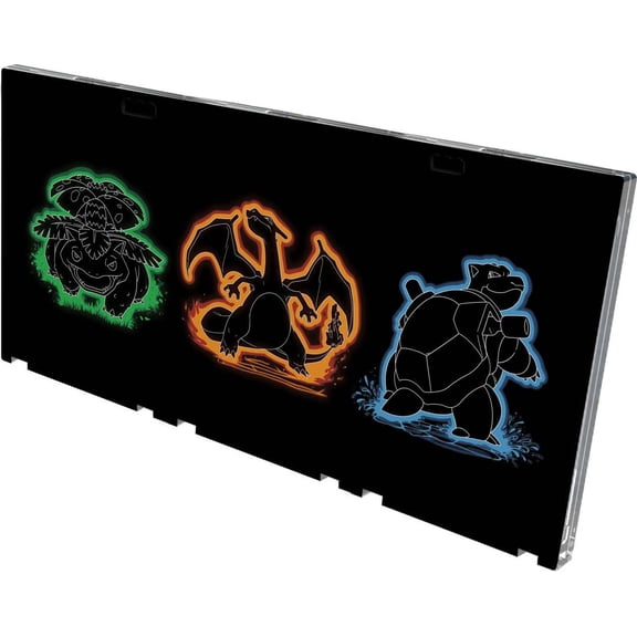 Trading Card Game Foil Pokemon Neon Kanto One Touch Edge 3-Card [Venusaur, Charizard & Blastoise]