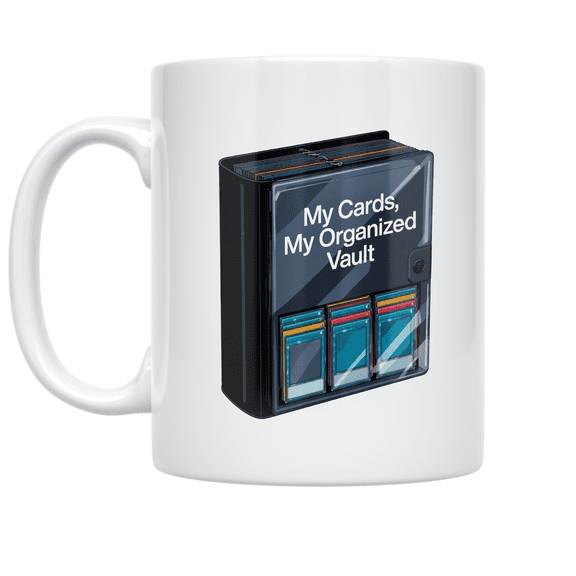 Trading Card Organization - Card Collector - 11 oz Ceramic Coffee Mug
