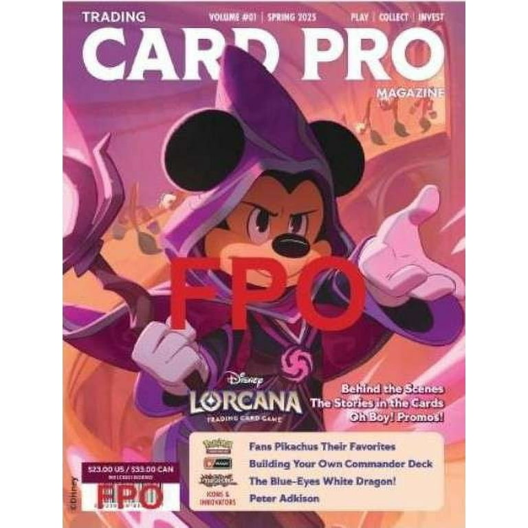 Trading Card Pro Issue #1 Magazine (Includes Pokemon Booster Pack